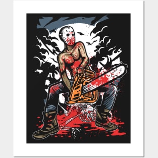 Chainsaw Killer Posters and Art